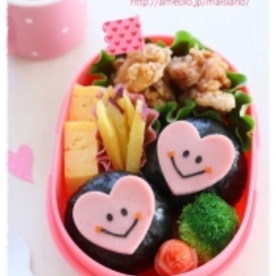 キャラ弁 バレンタインに ハートちゃん レシピ 作り方 By Mai Mai 楽天レシピ キャラ弁 バレンタインに ハートちゃん レシピ 作り方 By Mai Mai 楽天レシピ